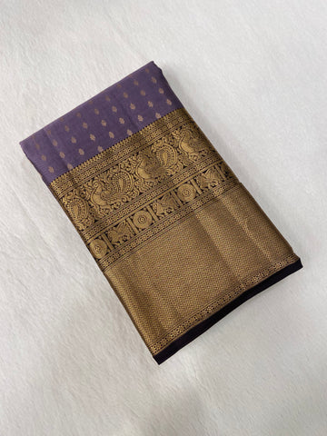 Half Mix Kanjeevaram Silk Saree Half Mix Kanjeevaram Silk Saree