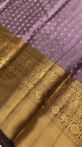Half Mix Kanjeevaram Silk Saree Half Mix Kanjeevaram Silk Saree
