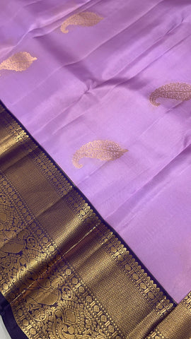 Half Mix Kanjeevaram Silk Saree Half Mix Kanjeevaram Silk Saree