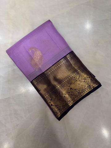 Half Mix Kanjeevaram Silk Saree Half Mix Kanjeevaram Silk Saree