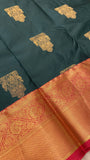 Half Mix Kanjeevaram Silk Saree