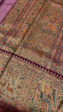 Premium Pashmina Silk Saree With Paithani Border- 902076