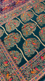 Premium Banarasi Crepe Kalamkari Saree