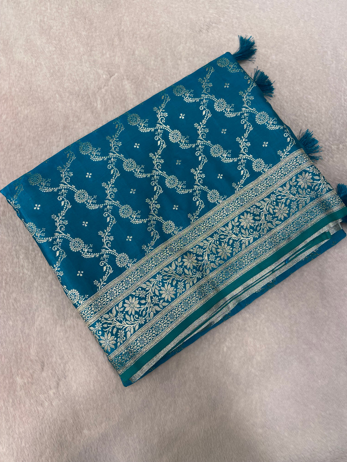 Premium Crepe Satin Silk Saree