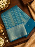 Premium Bridal Semi Kanchipuram Silk Saree - 902336