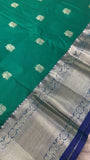 Half Mix Kanjeevaram Silk Saree
