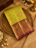 Pure Mix Kanjeevaram Silk Saree - PS2438