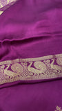 Pure Crepe Satin Silk Saree