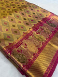 Pure Kanjeevaram Silk mark Certified Saree- PGLD
