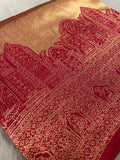 Premium Bridal Semi Tissue Kanjeevaram Silk Saree
