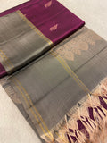 Pure Kanjeevaram Soft Silk Saree