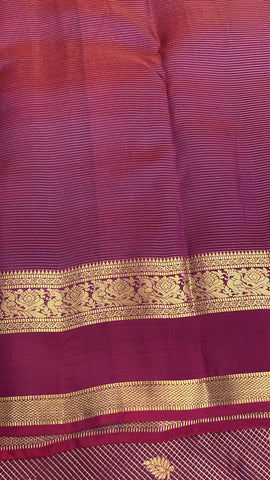 Half Mix Kanjeevaram Silk Saree