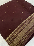 Premium Crepe Silk Sare - 902353