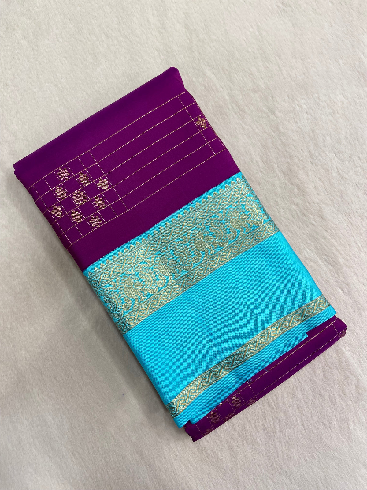 Pure Kanjeevaram silk mark certified saree