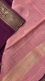 Pure Crepe Chinnon Saree - 902558