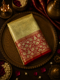 Bridal Semi Tissue Silk Saree