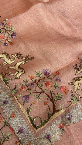 Premium Tissue Organza Saree