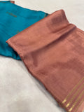 Pure  Mix Mysore Crepe Silk Saree