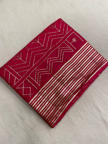 Premium Organza With Embroidery Saree