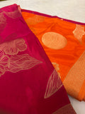 Premium Viscose Crepe silk saree
