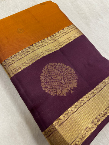 Half Mix Kanjeevaram Silk Saree🌳