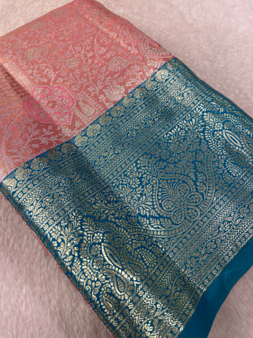Bridal Semi Tissue Silk Saree