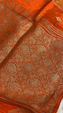 Pure Chinnon Saree
