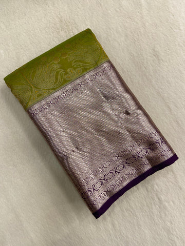 Premium Semi Kanchipuram Silk Saree