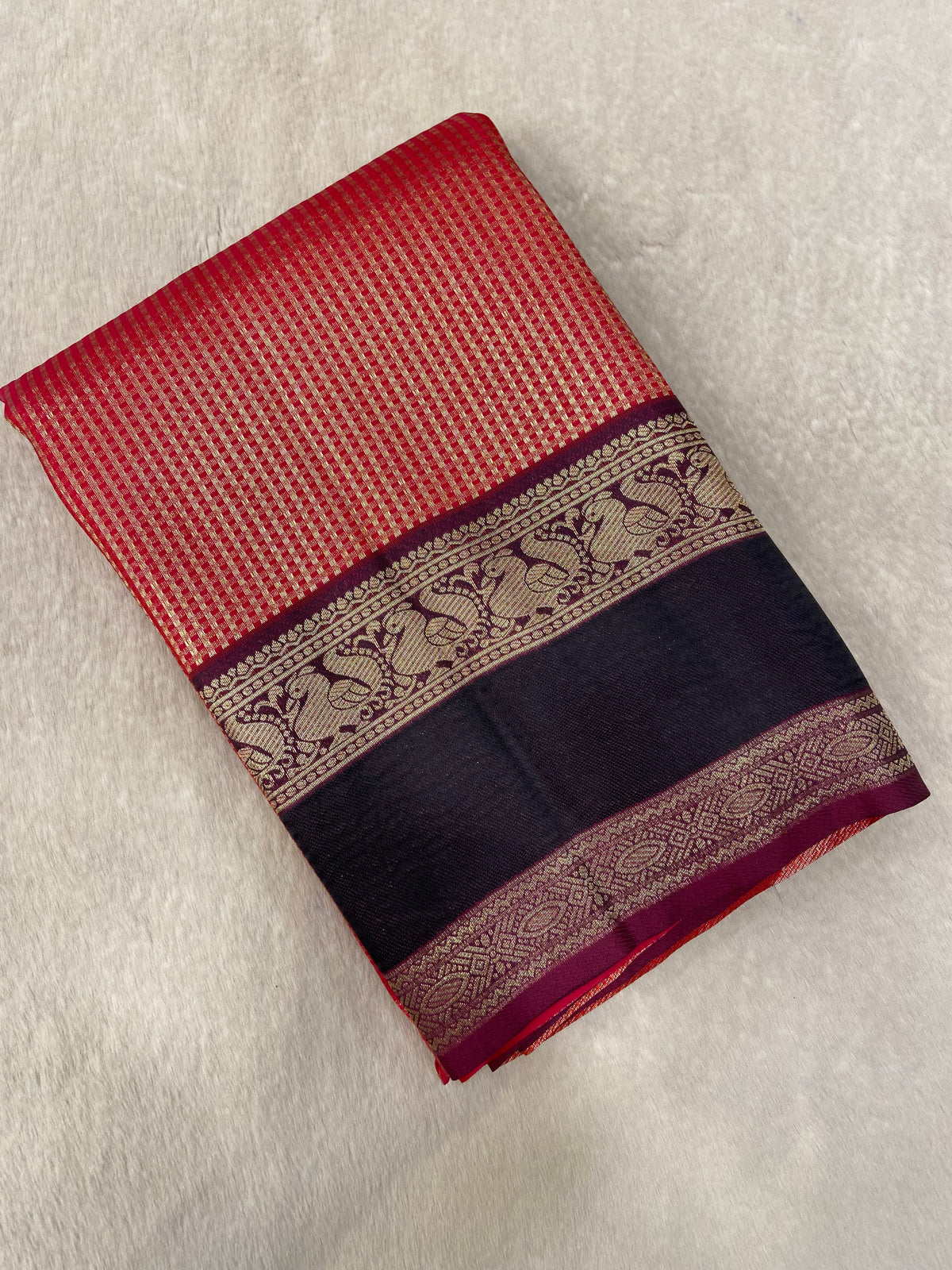 Semi Kanchipuram Silk Saree
