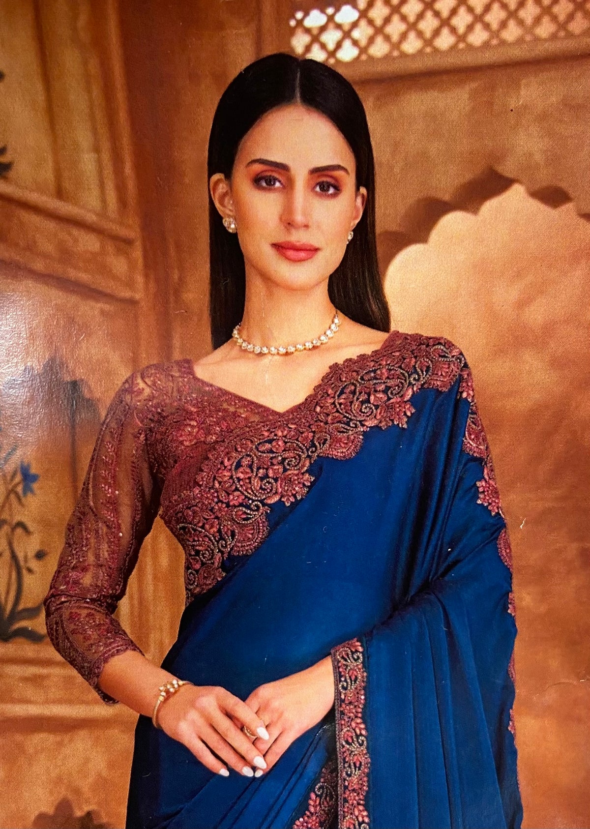 Designer Cocktail Saree