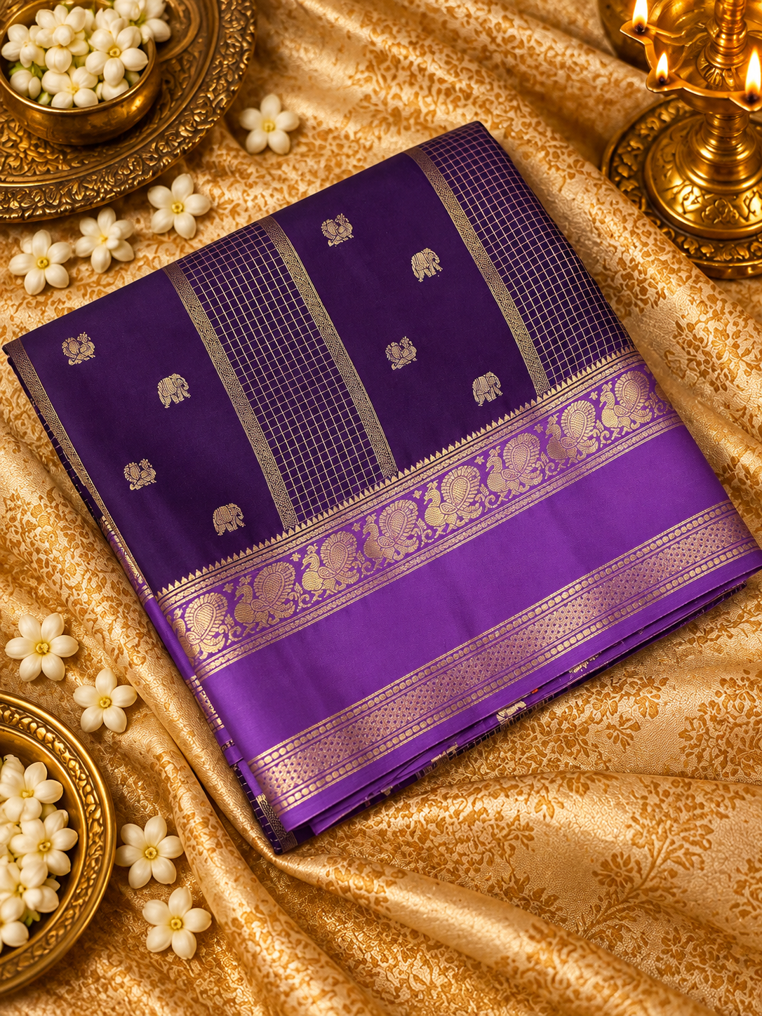 Pure Mix Mysore Crepe Silk Saree-902498