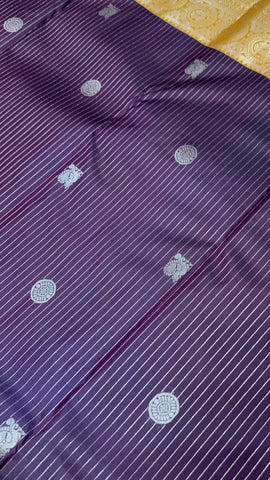 Pure Kanjeevaram silk mark certified saree