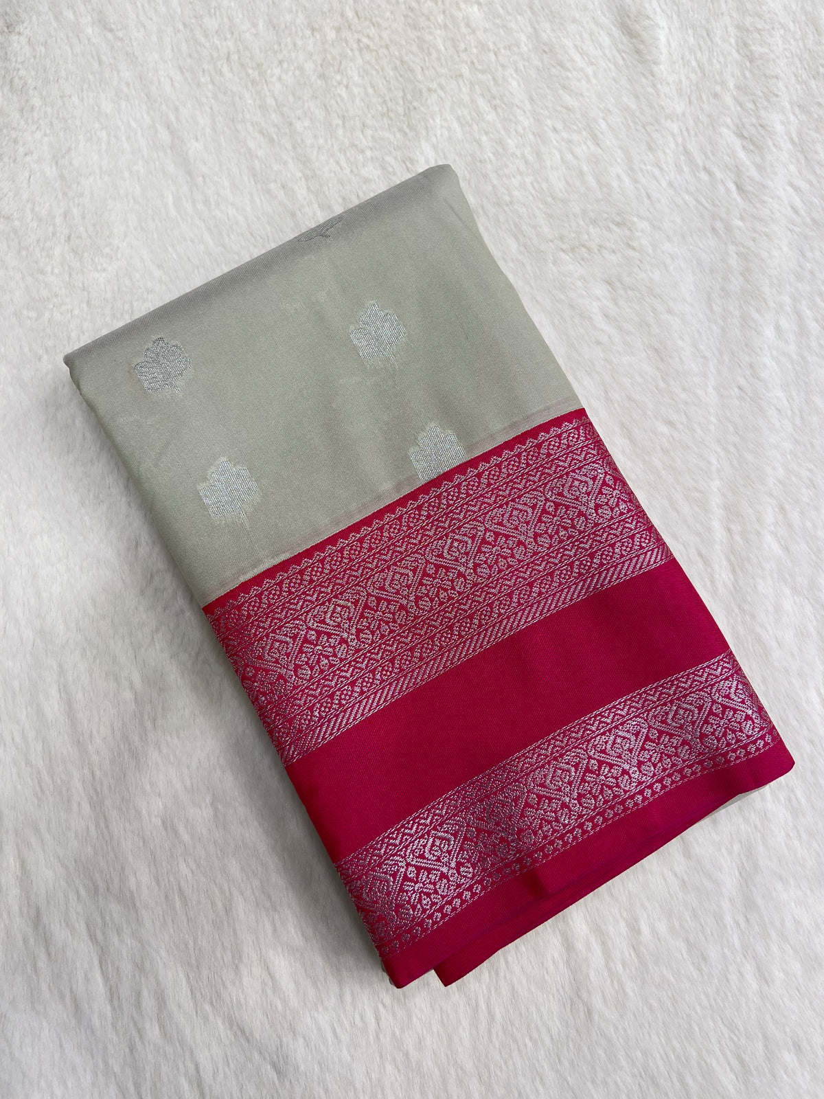 Mini kanchi Silk Saree