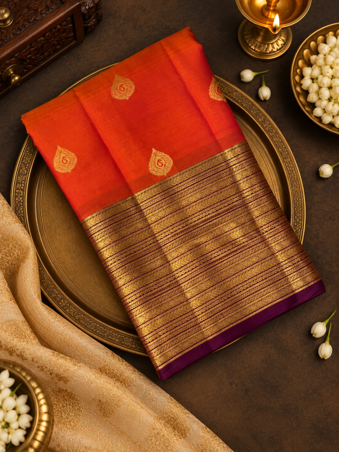 Pure Kanjeevaram Silk Saree-PS2333