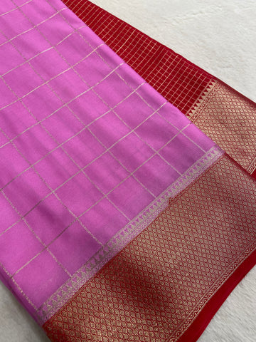 Pure Mix Crepe Mysore Silke Saree ✨