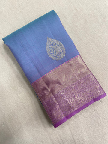Pure zari handloom Kanjeevaram silk mark certified saree
