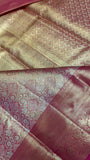 Pure Kanjeevaram Silk Saree- Silk mark certified- PS2421