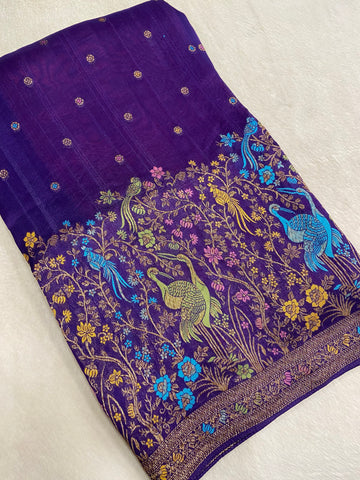 Premium Tassar Silk Saree