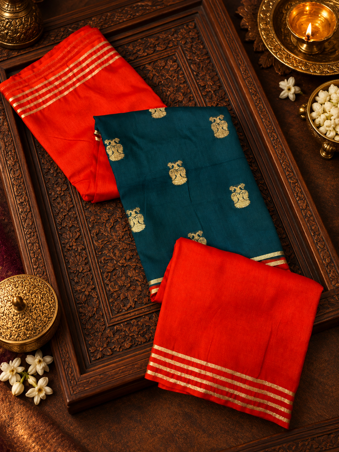 Premium Viscose Crepe Saree- 902553