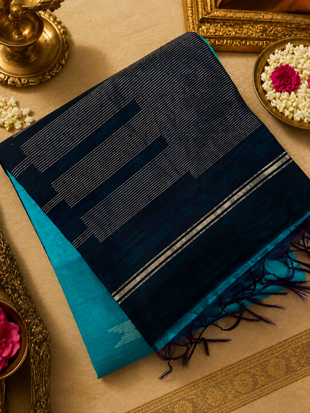 Pure Sico Cotton Saree