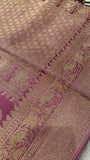 Pure Crepe Satin Silk Saree - 902221