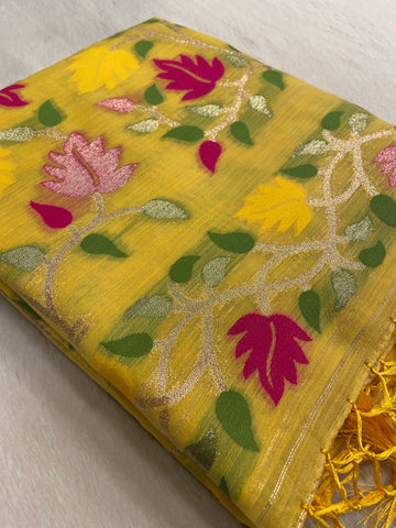 Premium soft Organza saree