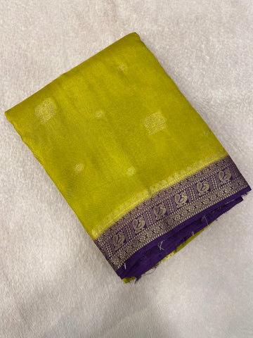 Premium Viscose Crepe Saree✨