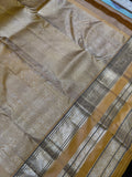 Pure antique zari handloom Kanjeevaram Silk Saree- Silk mark certified- PS2402