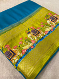 Premium Crepe Semi Mysore Silk Saree- 902663