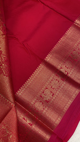 Mini kanchi Silk Saree
