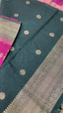 Semi Crush Georgette Saree