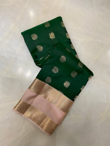 Pure Kanjeevaram silk mark certified saree