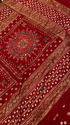 Premium Semi Gajji Modal Silk Saree
