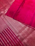 Pure Handloom Kanjeevaram Silk Mark Certified saree